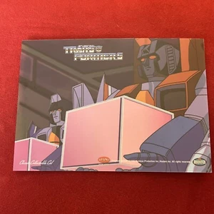 Transformers Classic Collectable Cel Color Film Starscream Rare HTF Rhinomation - Picture 1 of 7