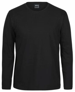 JB's wear Cotton Long Sleeve Non-Cuff Crew Neck Tee Shirt with UPF Rated Fabric - Picture 1 of 16