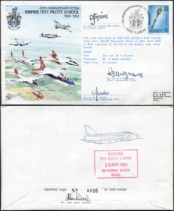 TP40c 40th Ann of the Empire Test Pilot School signiert (A) - Bild 1 von 1