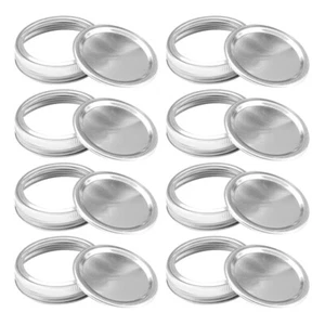 15 Pcs Canning Lid Replacement Canning Lids Regular Mouth Kerr Jars Lid - Picture 1 of 12