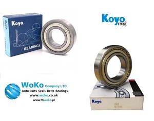 Rodamiento 6205 ZZ, 6205zz, 6205Z, 6205z, 6205-2ZR dimensiones 25x52x15 KOYO JAPÓN - Imagen 1 de 6