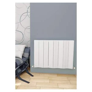 Energy Los Angeles Horizontal Aluminium Radiators White / Anthracite - Picture 1 of 11