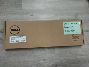 NEU Dell USB kabelgebundene schwarze Tastatur CN-0RKR0N-L0300-8AP-0NFN 006HY 081N8 - Bild 1 von 2