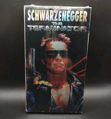 The Terminator Original VHS 1999 NEW Sealed Holographic Cover Schwarzenegger - Image 1 of 4