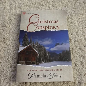 Hearts in Peril: Christmas Conspiracy by Pamela Tracy 2023 HC/DJ - Foto 1 di 2