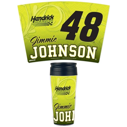 Jimmie Johnson 2018 Wincraft #48 Hendrick Motorsports Women's 16oz Travel Mug Cover