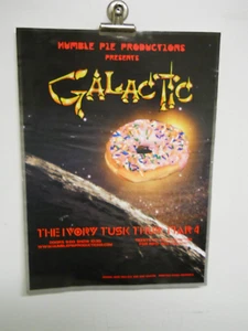 Póster de concierto Humble Pie Productions Galactic The Ivory Tusk gráficos Kudzu - Imagen 1 de 8