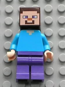 Lego Minecraft Figur Minifiguren Steve min009 / Set 21115 21147 21113 21144 ... - Bild 1 von 1