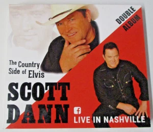 The Country Side Of Elvis + Live In Nashville - Scott Dann - 2 CD Set - Imagen 1 de 3