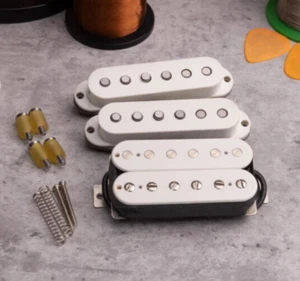 Tonerider HSS1-WH SET 'Alnico II' HSS Strat Pickup set White - Picture 1 of 2