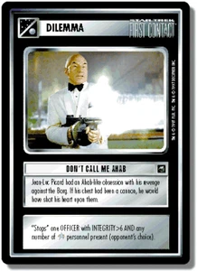 Don't Call Me Ahab - First Contact - Star Trek CCG 1E - Imagen 1 de 1