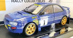 Sun Star 1/18 Scale 5516 - 1996 Subaru Impreza 555 #1 McRae Catalunya Rally - Picture 1 of 5