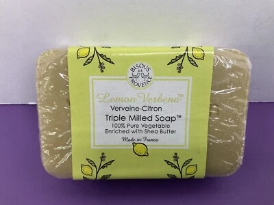 Trader Joe's Bisous de Provence Lemon Verbena Triple Milled Soap Bars Soap New - Image 1 of 2