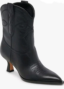 Dolce Vita Women's Black Western Style Angel Boots Size 9 New Ret $200 - Picture 1 of 10