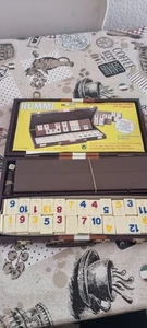 Rummy im Koffer - Kunstleder - für 2 Spieler !!VOLLSTÄNDIG!! - Bild 1 von 4