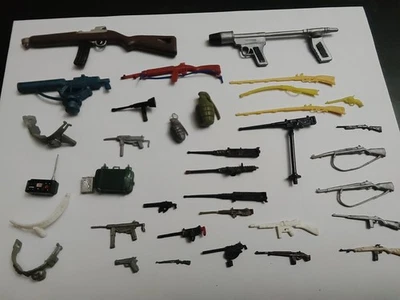 Lote de 36 piezas de armas GI Joe vaqueros indios plástico colección de juguetes vintage como nuevo personalizado Foto 1 de 4