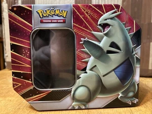 LEER Pokemon TCG Empoleon/Tyranitar Sammlerstück Tin Sammelkartenspiel OHNE PACKUNGEN - Bild 1 von 7
