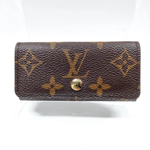 NO TARIFF Louis Vuitton LV Key Case  Brown Monogram 2874619 - Picture 1 of 10