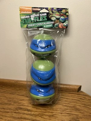 Contenedores de golosinas de fiesta Teenage Mutant Ninja Turtles (juego de 3) Foto 1 de 4