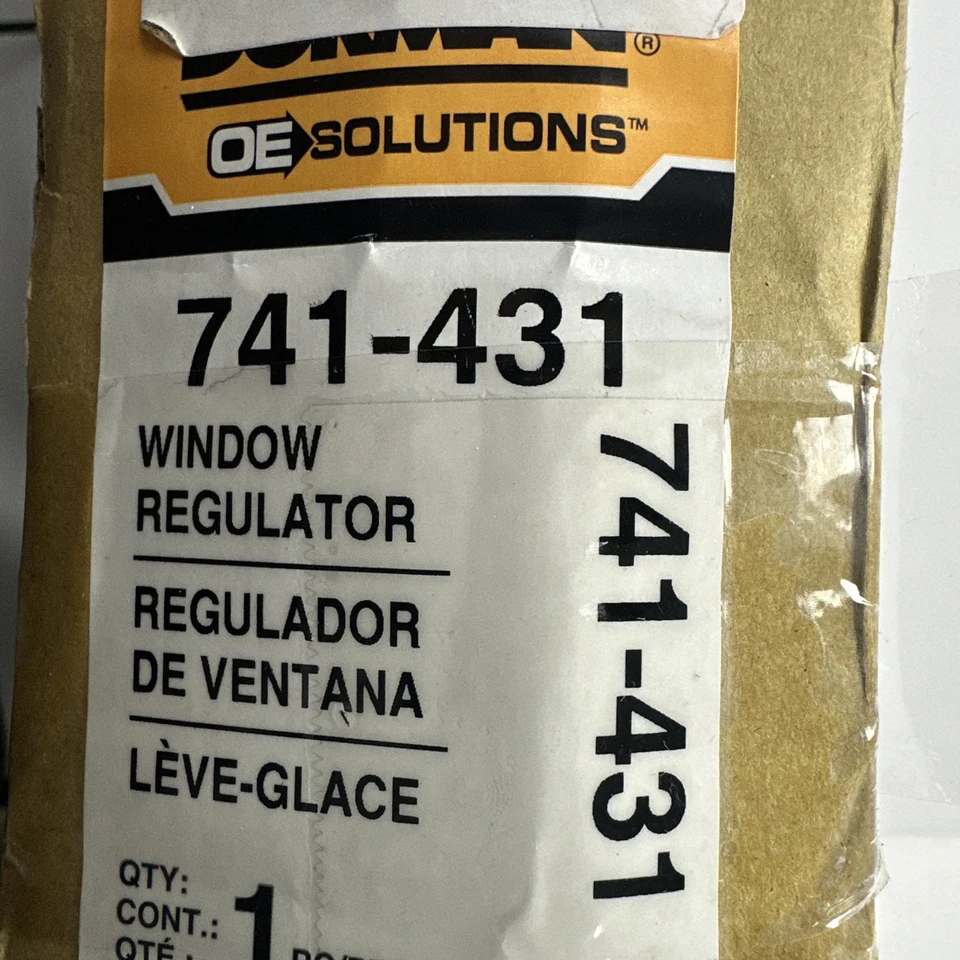 Dorman 741-431 - Window Regulator and Motor Assembly  - Image 1 of 1