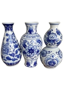 Vase Delftware Trio Set &klevering 20x7x25cm PREOWNED Excellent Con £45 RRP -20% - Picture 1 of 5