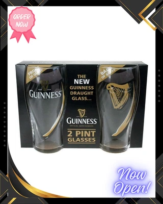 Logo Unisex Pint Glass Transparent, Glass, 2 Count (Pack of 1) - image 1 of 4