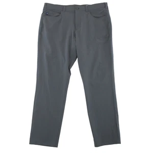 Mizzen + Main Performance Helmsman Pants 36x29 Gray Slim Stretch - Picture 1 of 10