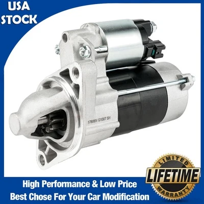 Starter for Toyota Yaris 2007-2012 L4 1.5L Toyota Echo 2000-2005 L4 1.5L 17806N - Image 1 of 4
