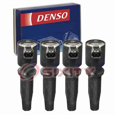 Bobinas de encendido directo Denso de 4 piezas para Ford Focus 2003-2011 2,0 L 2,3 L L4 Spark jc Foto 1 de 4