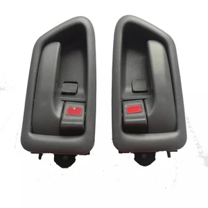 Manija de puerta gris delantera trasera izquierda derecha interior Toyota Camry 97-01 2 piezas - Imagen 1 de 6