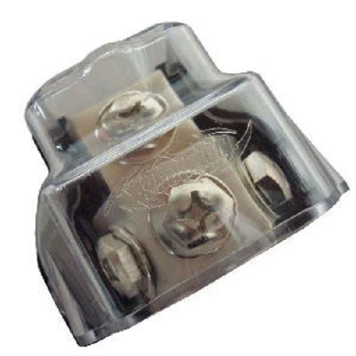 Power Ground Distribution Block Car Amp Install - WORKS WITH ALL WIRE GAUGES!! - Image 1 of 2