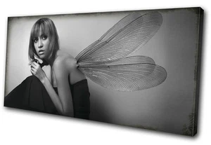 Fantasy Sexy Fairy NUDES SINGLE CANVAS WALL ART Picture Print VA - Picture 1 of 1