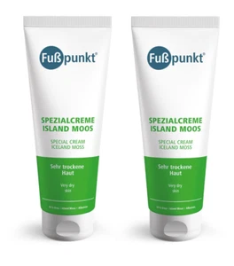 2x Fußpunkt Spezialcreme Fußcreme Island Moos 125ml sehr trockene Haut 10% Urea - Bild 1 von 1