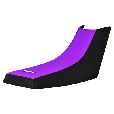 Yamaha Warrior 1988-2006 pinza cubierta de asiento negro/púrpura estándar #111 Foto 1 de 4