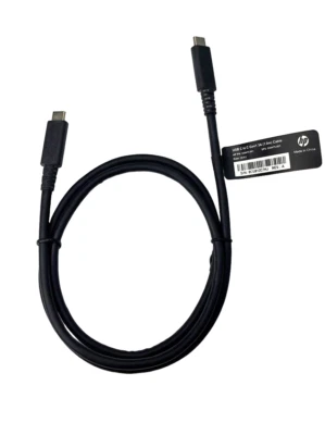 HP USB-C Gen1 Kabel Universal USB-C zu USB-C 1 Meter Kabel HP  P/N 930475-001 - Bild 1 von 2