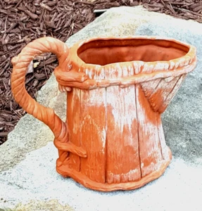 Unique Terra Cotta Pitcher/Planter - Picture 1 of 10