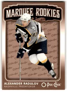 2006-07 O-Pee-Chee Alexander Radulov Rookie #567 Nashville Predators - Picture 1 of 2