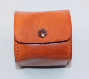 Vintage Travel Shoe Shine Kit Leather Case Made in England - Picture 1 of 16