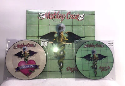 Motley Crue - Dr. Feelgood 30th Anniversary New Vinyl LP and 2 Pucture Dics - Image 1 of 4
