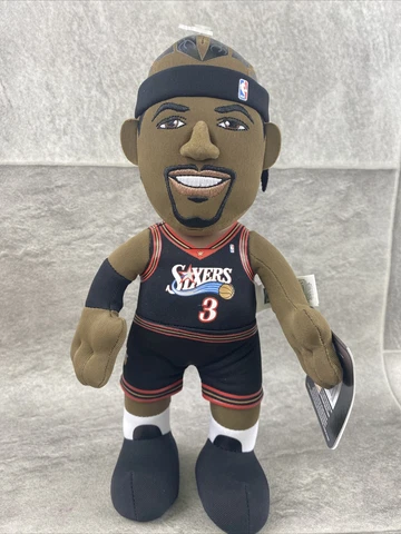 Bleacher Creatures Philadelphia 76ers Allen Iverson 10" Plush Figure Cover