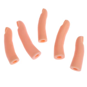 5Pcs Nail Art Trainer Practice Training Finger Model Acrylic Gel Salon Tools-ml - Picture 1 of 11