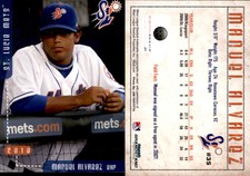 Manuel Alvarez 2010 Grandstand St. Lucie Mets #NNO Card *AutographDen*