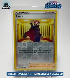Lance 159/195 Reverse Holo Pokemon TCG: Silver Tempest MINT SHIPPED TODAY - Picture 1 of 2