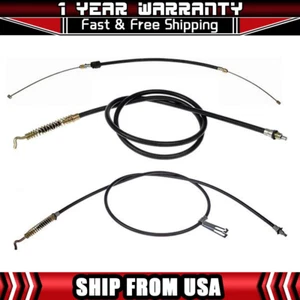 Front Rear Parking Brake Cable 3X  For For Ford F-250 Super Duty 1999-2000 - Picture 1 of 5