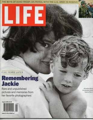 Life Magazine August 1999 Jackie Kennedy Caroline U.S. Army Echo Troop - Image 1 of 4