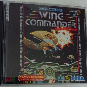 SEGA 1994 Wing Commander SEGA Mega CD Simulation Japanese Retro Game Used Rare - Picture 1 of 12