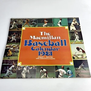 Baseball Kalender 1981 12 Monate tolle Fotos - ohne Schrift - unbeschriftet. Gut 2026 - Bild 1 von 22