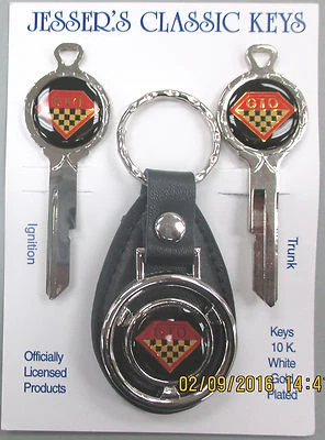 Juego de llaves GTO Pontiac B-50-C GTO oro diamante de lujo oro blanco 1968 1972  Foto 1 de 4