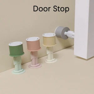 Magician Door Stop No Punch Silicone Anti-collision Door Stopper - Picture 1 of 14