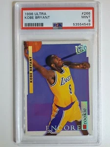 1996 Fleer Ultra Kobe Bryant Rookie #266 Encore RC - PSA 9 - Picture 1 of 2